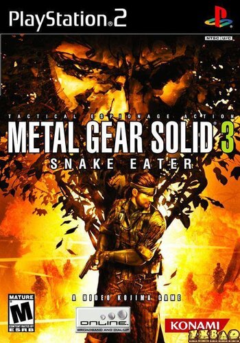 metal gear solid 3 snake eater rom español PS2 ISO